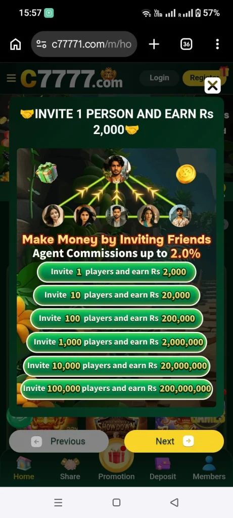 C7777 game download and start earning